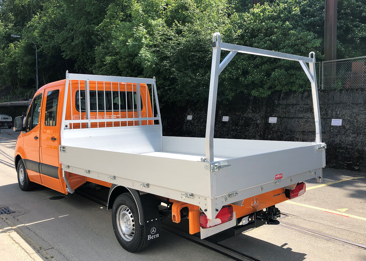 Brückenaufbau LKW Lieferwagen