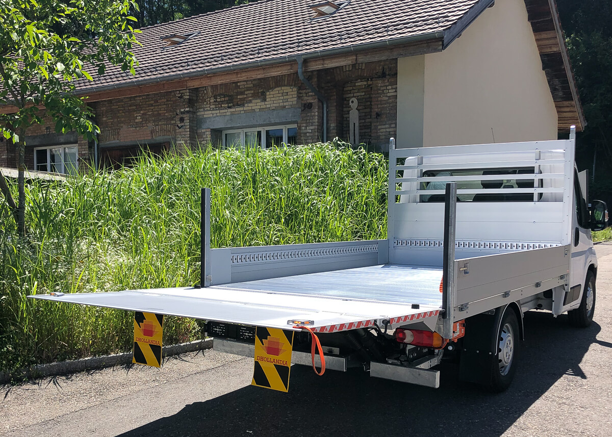 Brückenaufbau Hebebühne LKW Lieferwagen