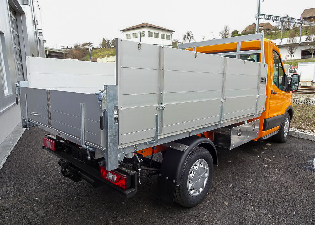 Carrosserie Filipelli AG Dreiseitenkipper orange