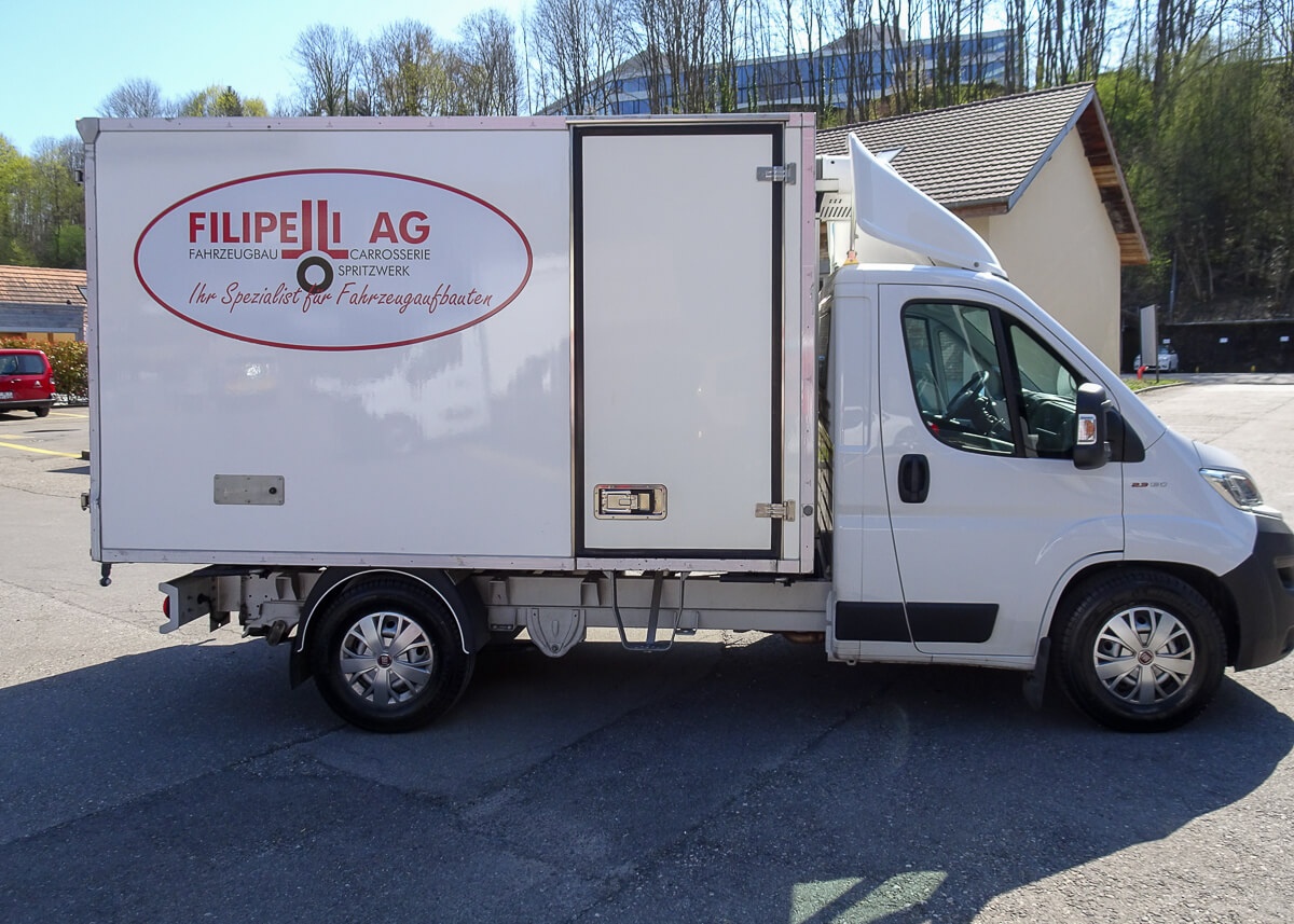 Carrosserie Filipelli AG Kühlkoffer weiss